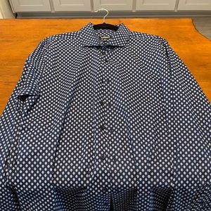 Express slim fit shirt size large.